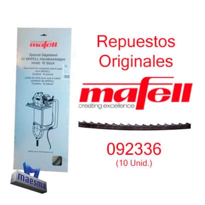 CINTAS DE SIERRA PARA Z5 8 MM SOLO PARA CORTES RECTOS-092336-MAFELL-MAESMA